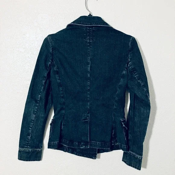 The Limited Jean Jacket (Dark Wash) - Picture 2 of 3